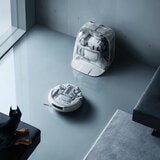 Lifetyle image of robot vacuum in living room Lifetyle image of robot vacuum in living room