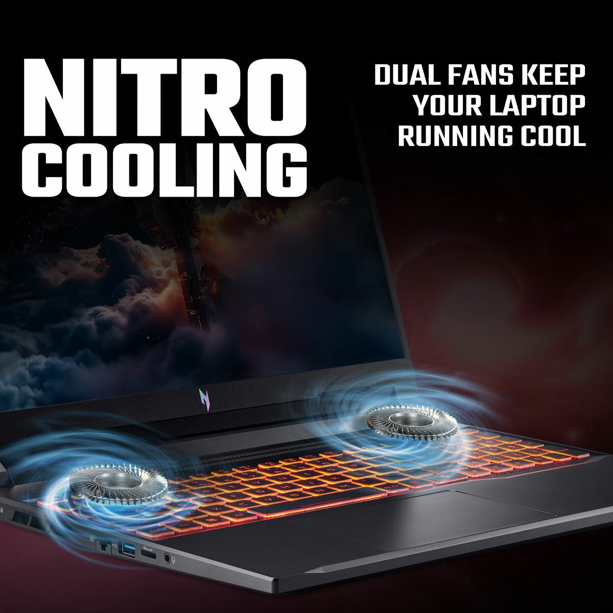 Acer Nitro, AMD Ryzen 7, 16GB RAM, 512GB SSD, NVIDIA GeForce RTX 5060, 16 Inch Gaming Laptop Acer Nitro, AMD Ryzen 7, 16GB RAM, 512GB SSD, NVIDIA GeForce RTX 5060, 16 Inch Gaming Laptop