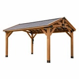 Backyard Discovery Norwood 16ft x 12ft (4.8 x 3.7m) Wooden Gazebo