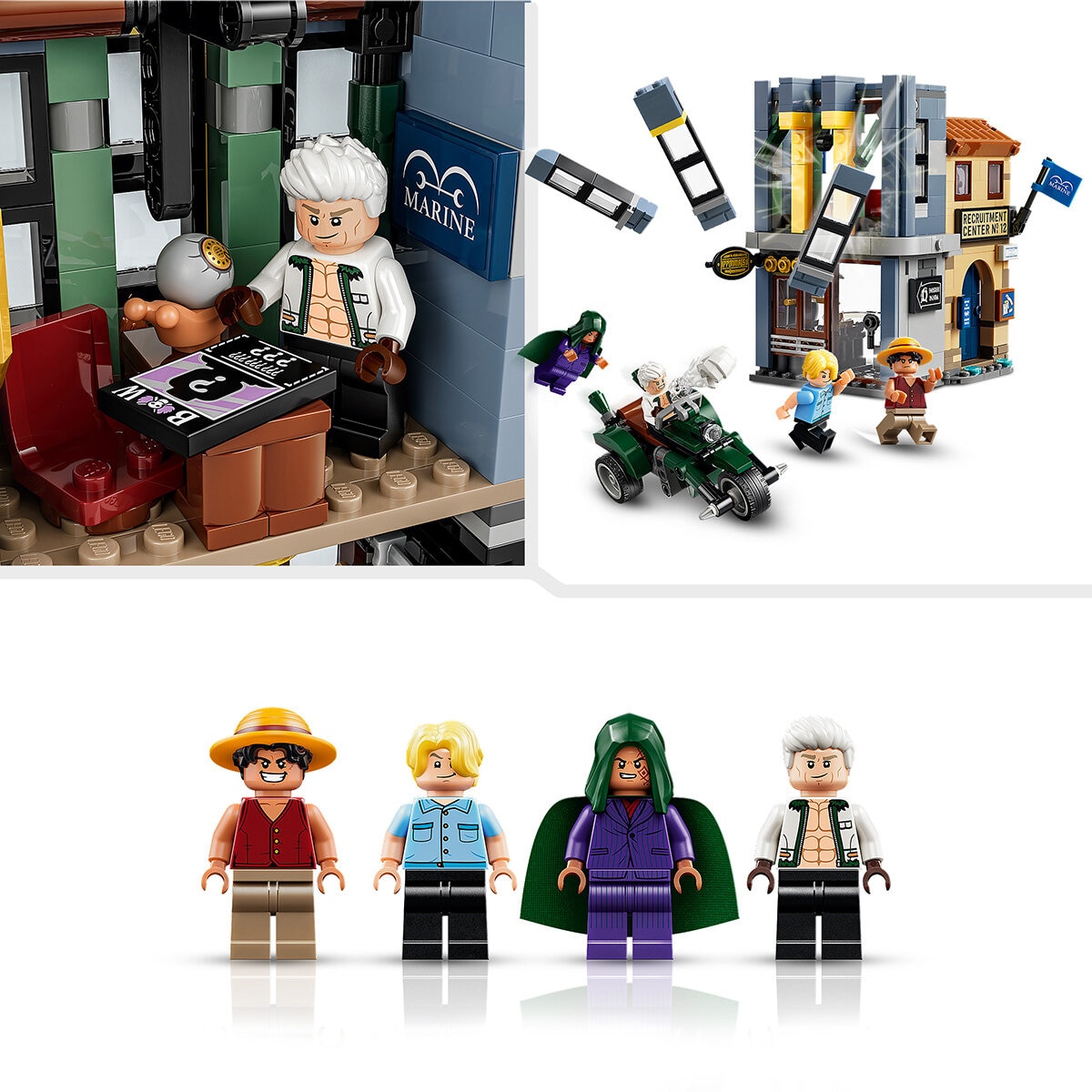 LEGO ONE PIECE Showdown with Captain Smoker - Model 75642 (9+ Years) LEGO ONE PIECE Showdown with Captain Smoker - Model 75642 (9+ Years)