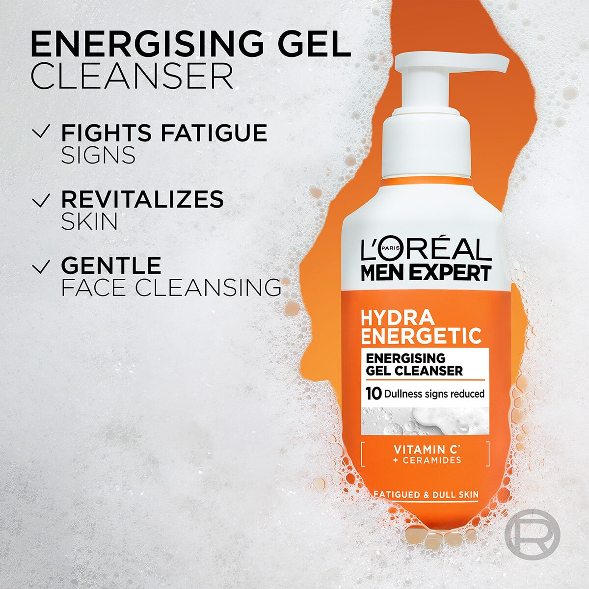 Image of L'oreal men expert hydra energetic cleanser Image of L'oreal men expert hydra energetic cleanser