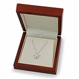 0.34ctw Round Brilliant Cut Diamond Pendant, 18ct White Gold