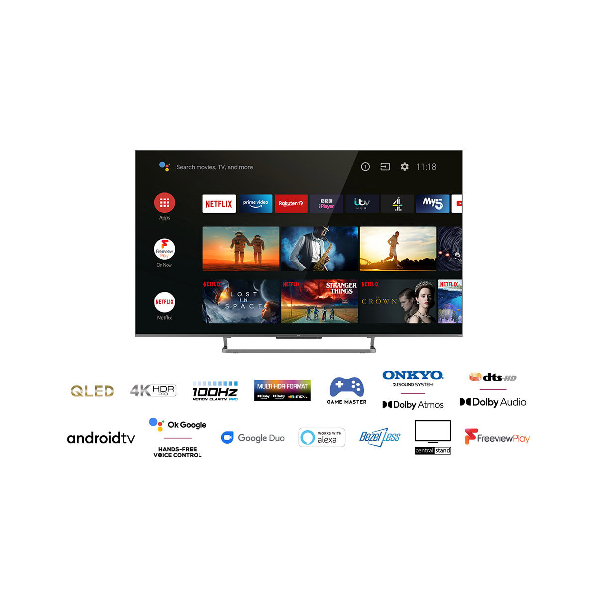 Buy TCL 75C729K 75 Inch QLED 4K Ultra HD Smart TV at Costco.co.uk