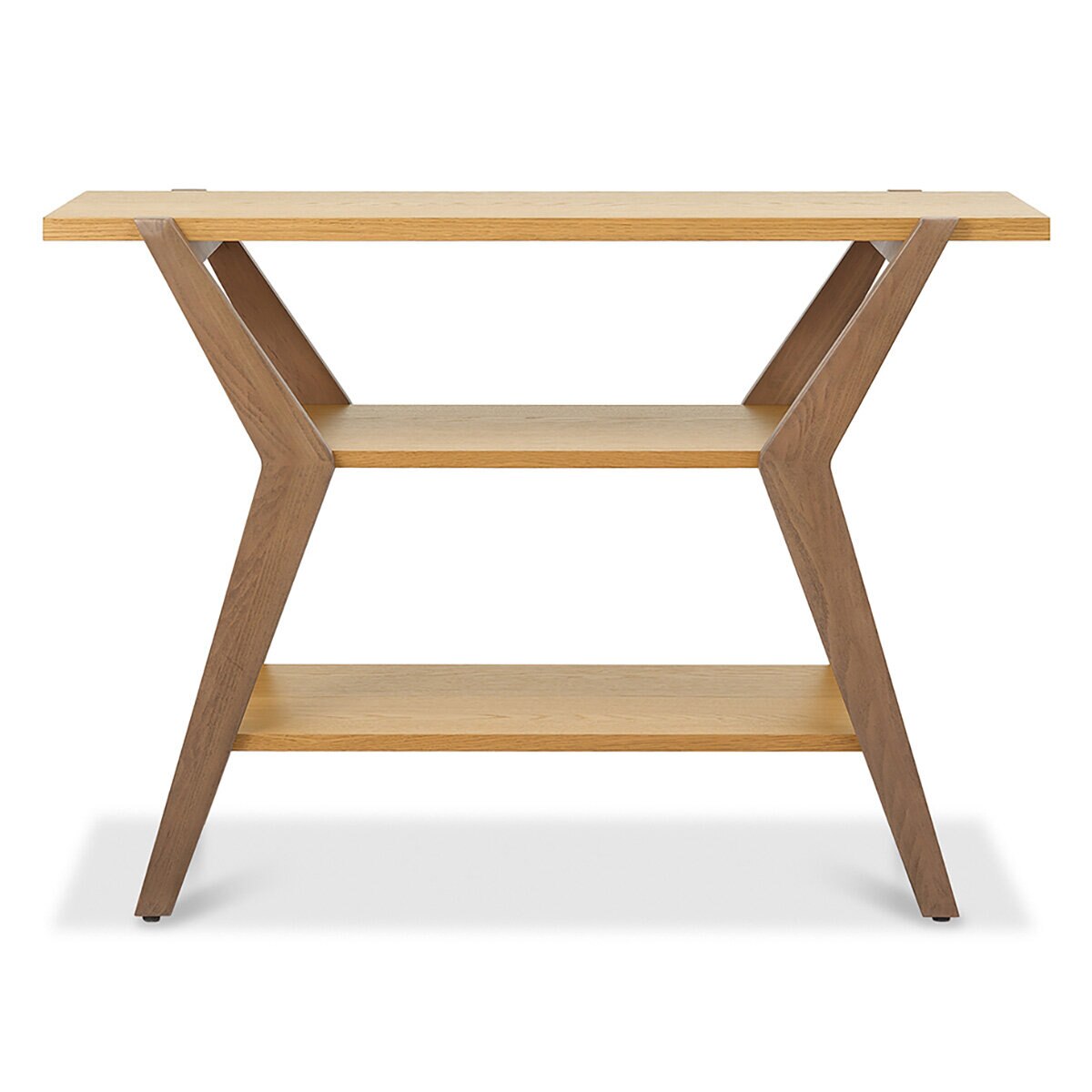 Bentley Designs Kristen Light Oak Console Table