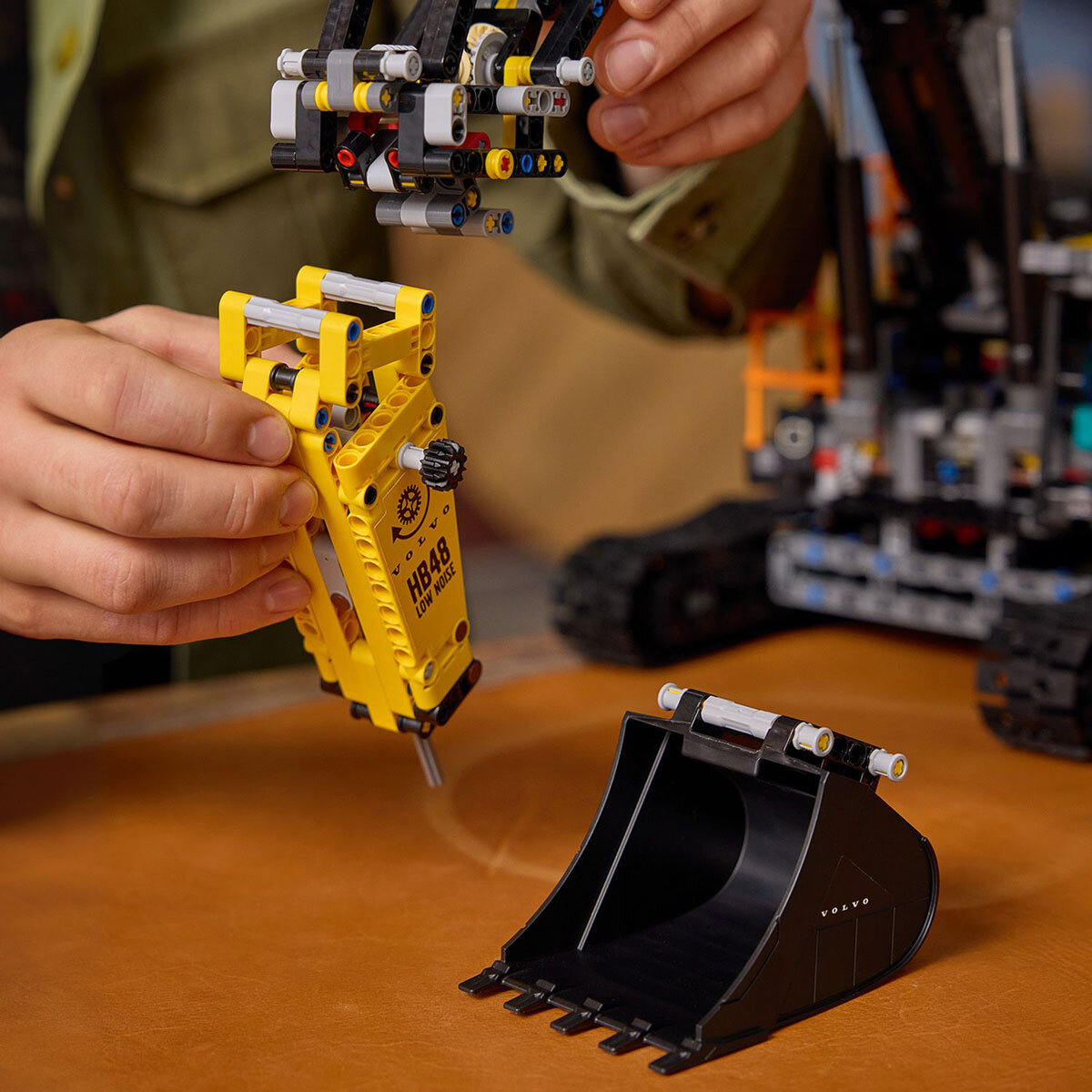 LEGO Technic Volvo EC500 Hybrid Excavator - Model 42215 (18+ Years)