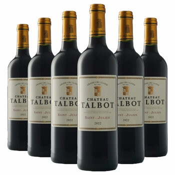 Chateau Talbot Saint Julien 2022, 6 x 75cl