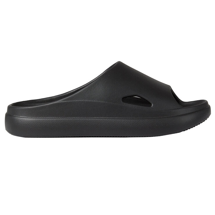 32 Degrees Unisex Cushion Slides in Black