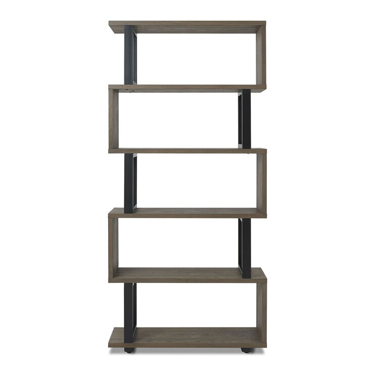 Bentley Designs Tivoli Open Display Weathered Oak Bookcase Costco UK