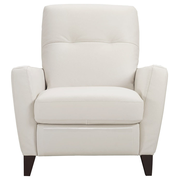 Natuzzi Cream Leather Pushback Recliner Armchair Costco UK