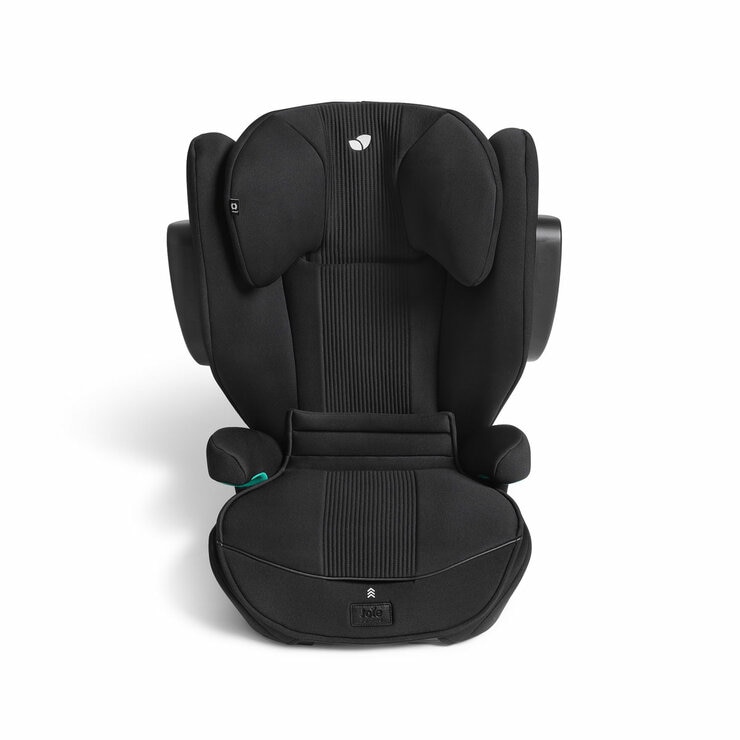 Studio image of the i-Traver Signature Car Seat with the headrest at the lowest height