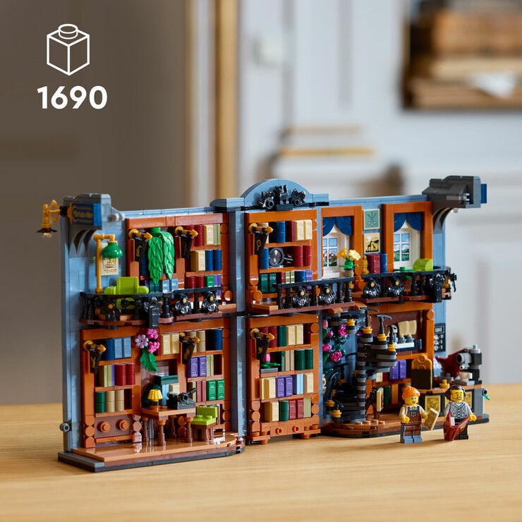LEGO Icons Bookstore: Book Nook - Model 11379 (18+ Years)