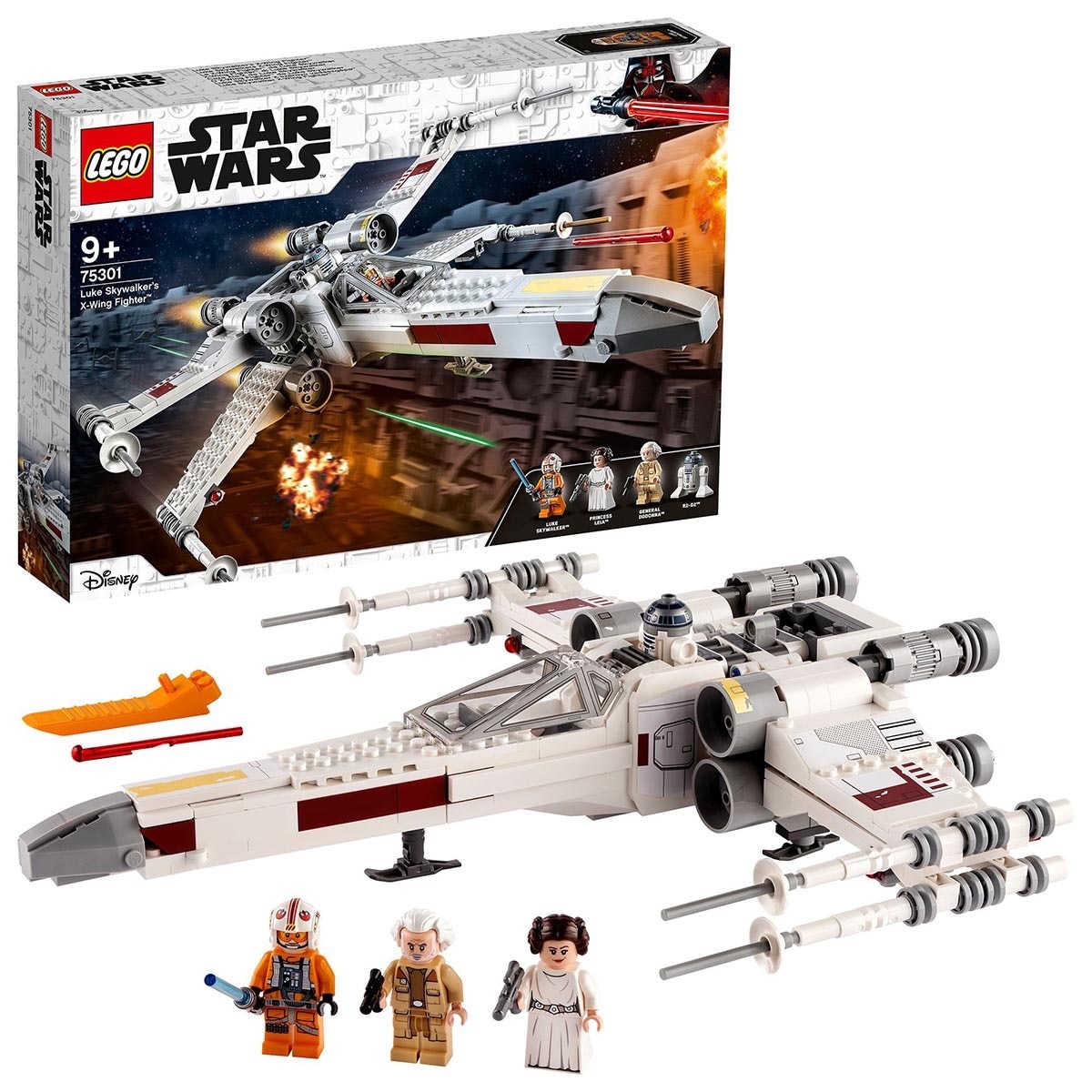 Lego star was x wing construction set