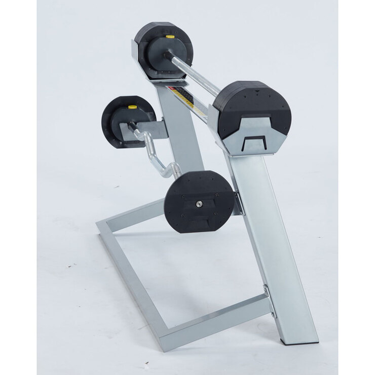 MX SELECT MX80 Rapid Change Adjustable Barbell System with Rack Costco UK