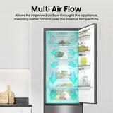 Hisense RM469N4ACDUK Fridge Freezer, D Rated in Stainless Steel