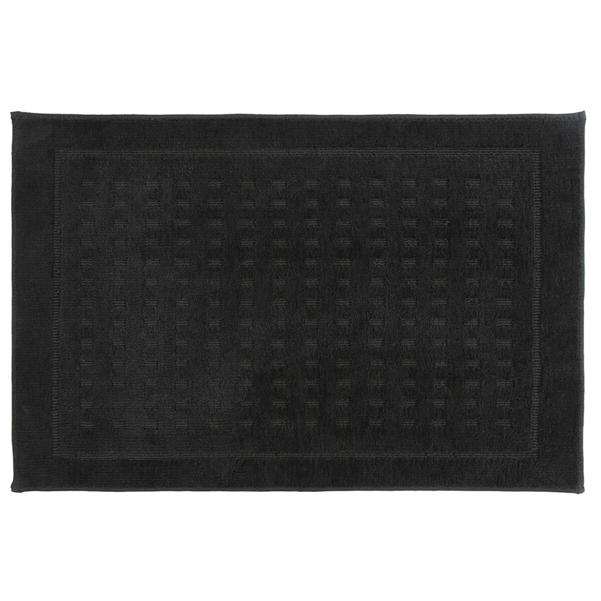 Whitley Willows Bath Mat in Black, 91 x 60 cm Whitley Willows Bath Mat in Black, 91 x 60 cm