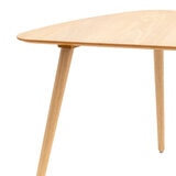Gallery Hatfield Natural Small Dining Table, Seats 2
