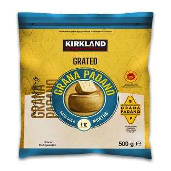 Kirkland Signature Grated Grana Padano, 500g