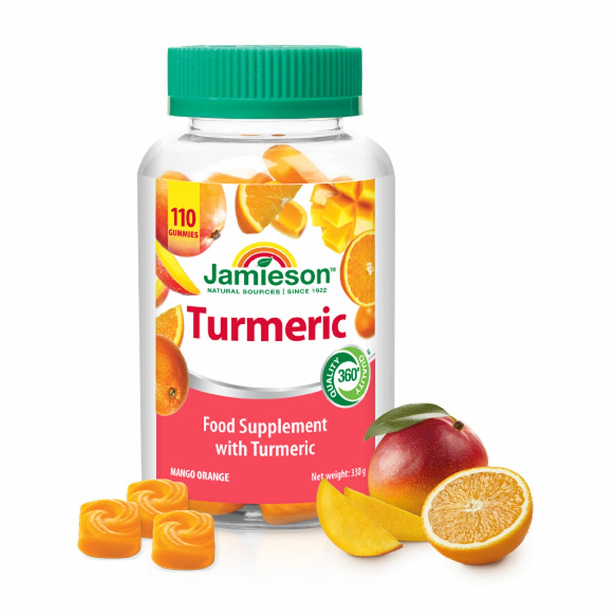 Jamieson Turmeric Gummies, 110 Count Jamieson Turmeric Gummies, 110 Count