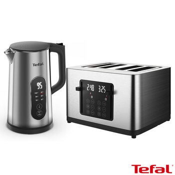Tefal TF65ADG Selection Kettle & Toaster in Inox Tefal TF65ADG Selection Kettle & Toaster in Inox