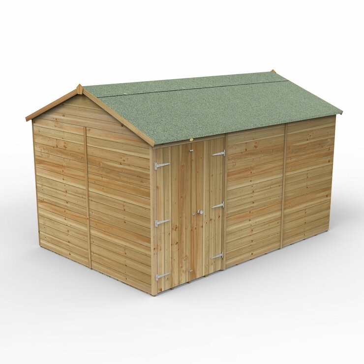 Forest Garden Timberdale 12ft x 8ft 3" (3.6 x 2.5m) Tongue & Groove Wooden Storage Shed