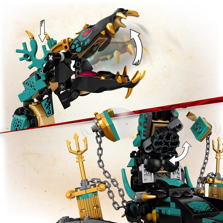 Buy LEGO Ninjago Temple of the Endless Sea Close up 3 Image at costco.co.uk