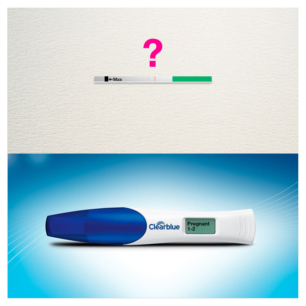 Clearblue Digital Pregnancy Test Sticks, 4 Tests