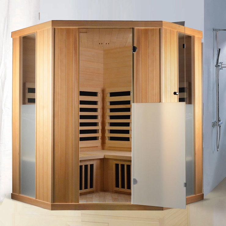 Superior Spa Idalia 4 Person Infrared Indoor Sauna Costco UK