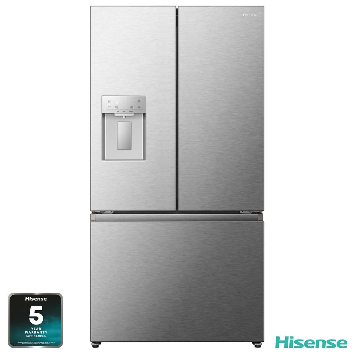 Hisense RF815N4SESE Multi Door Fridge Freezer in Stainless Steel