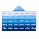 Kids Bath Hooded Towel in 3 designs, 69 x 127 cm
