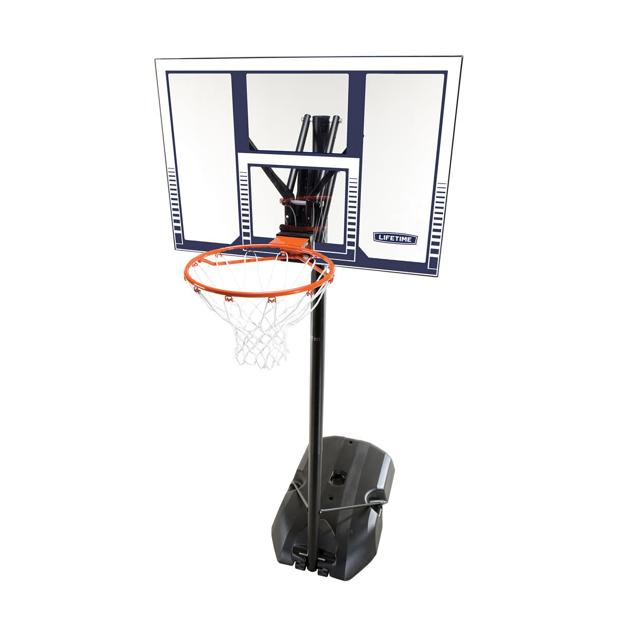 Studio image of the 44 inch basketball hoop