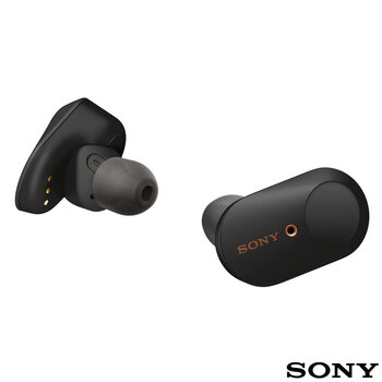Sony WF-1000XM3 In-Ear Noise Cancelling Bluetooth Headphones in Black