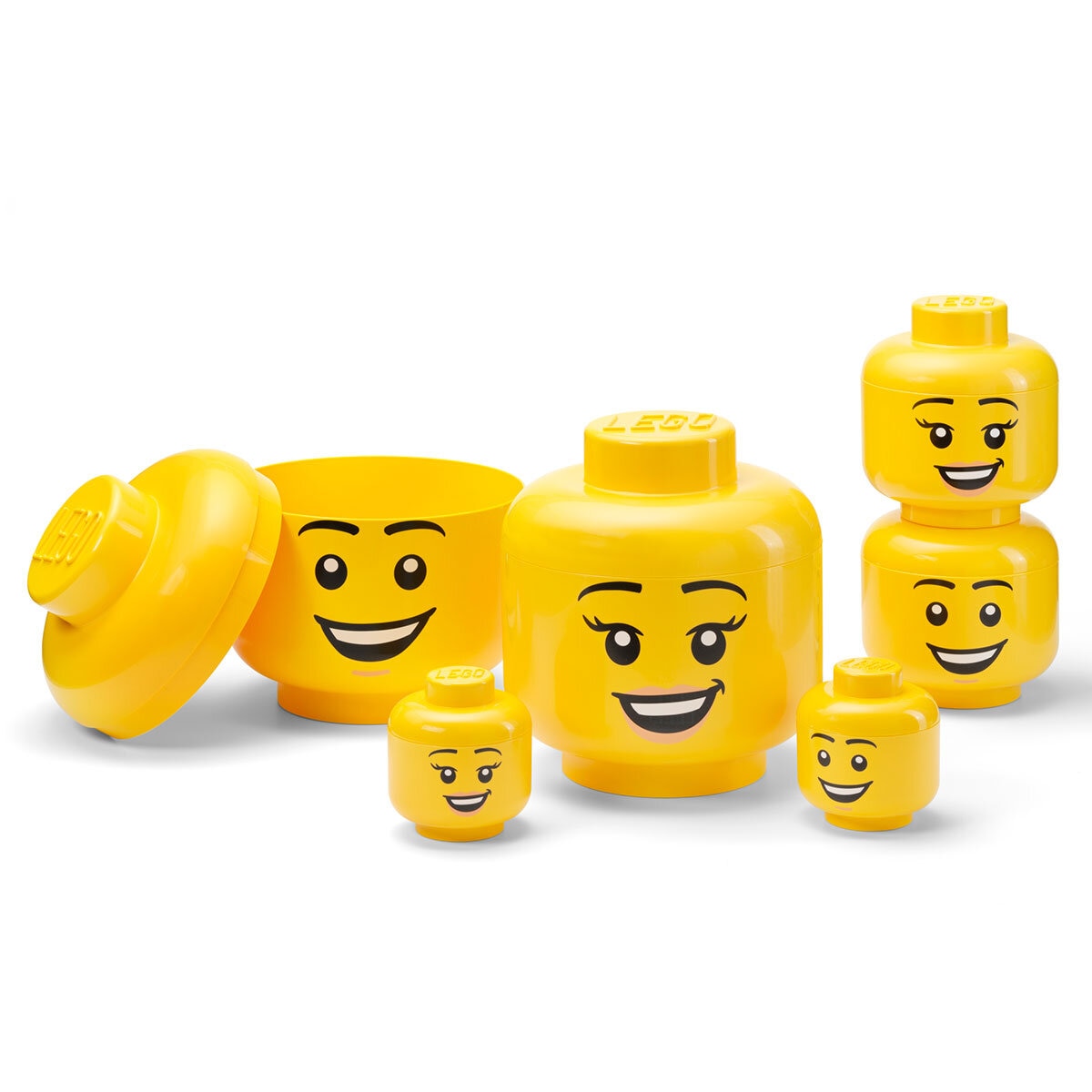 Lego storage head argos outlet