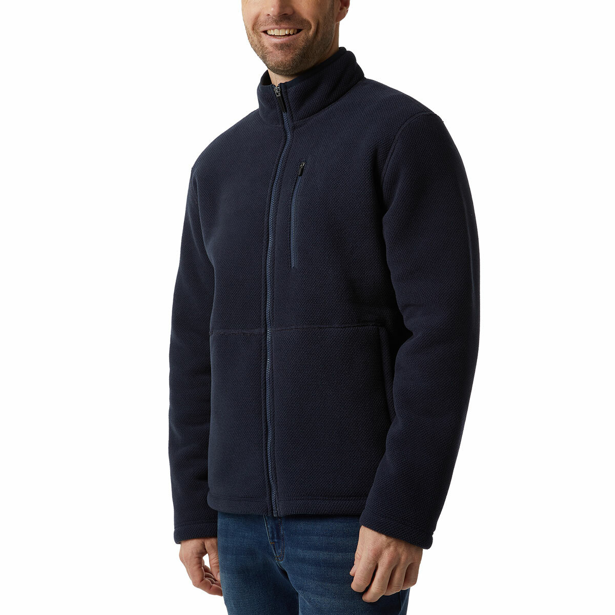 32 Degrees Men's Weekend Sherpa Fleece in Navy