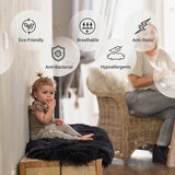 Naturally Sheepskins Long Wool Double Rug, 180 x 55 cm