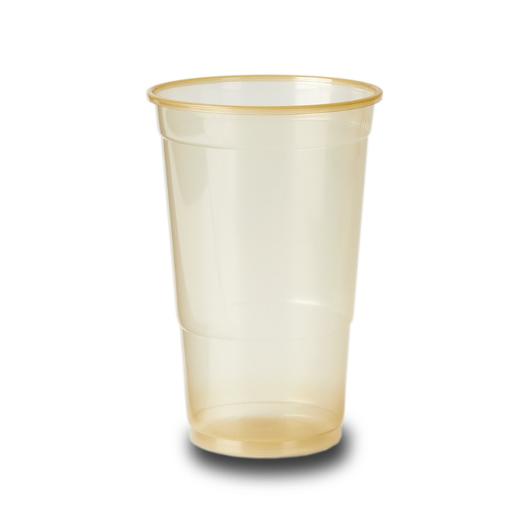 single plastic pint glass single plastic pint glass