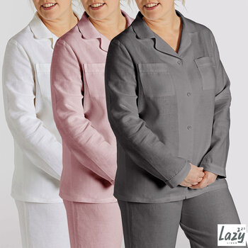 Lazy Linen Ladies Pyjama Set
