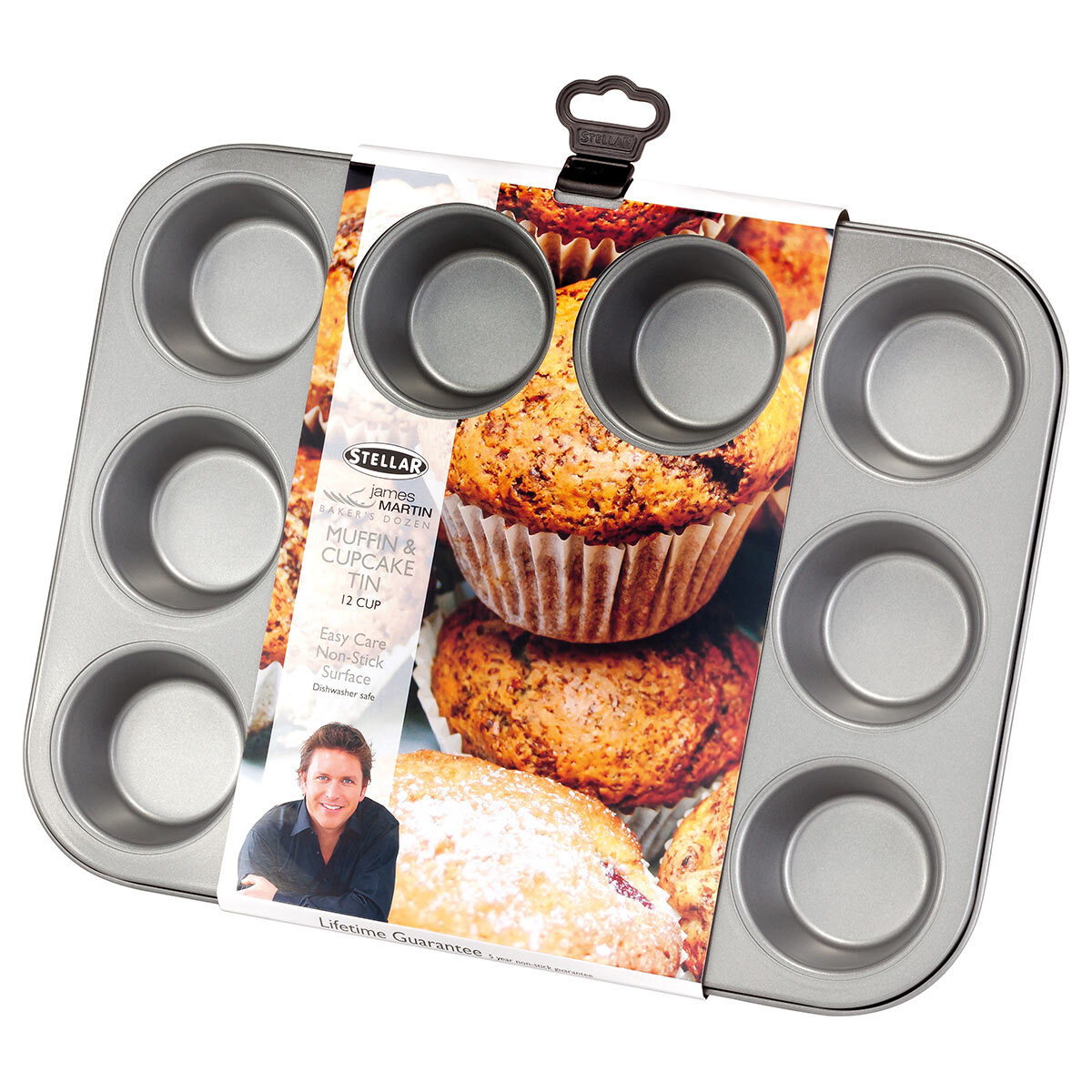 Stellar James Martin Non-Stick Steel Bakeware Set, 5 Piece