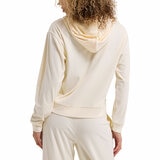 Juicy Couture Ladies 2 Piece Velour Lounge Set in Cream