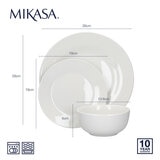 Mikasa Alexis Dinnerware Set, 12 Piece Mikasa Alexis Dinnerware Set, 12 Piece