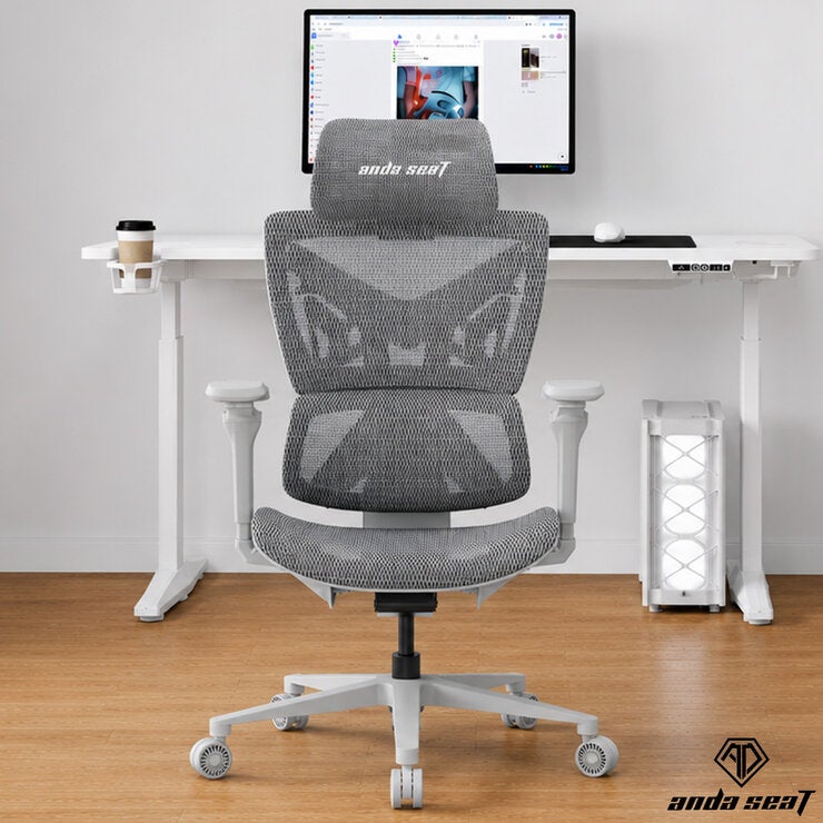 anda seaT X-Air Pro Mesh Gaming Chair, Grey anda seaT X-Air Pro Mesh Gaming Chair, Grey