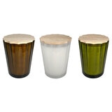 Sand and Fog Scalloped Candle (BASE)