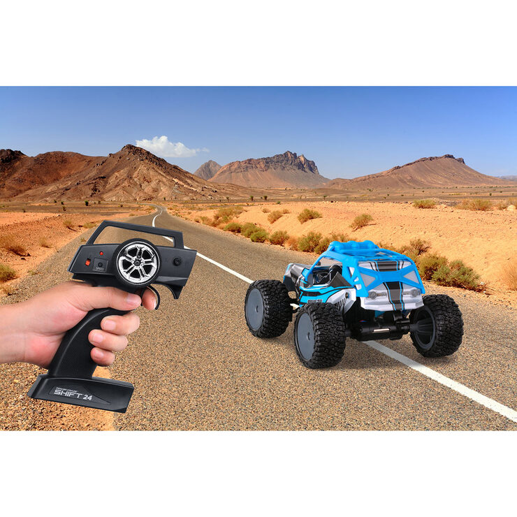 3 Inch (7.6 cm) Power Craze High Speed Remote Control Car in Blue (8