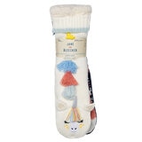 Jane & Bleecker Ladie's Critter Sock 2 Pack in Unicorn and Fox