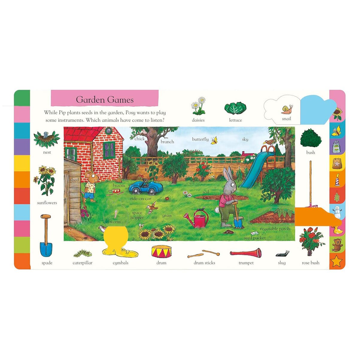 Pip and Posy's Big Book of Words by Axel Scheffler 4