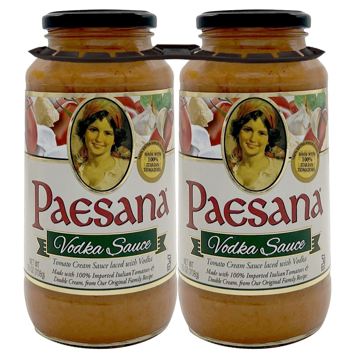 Paesana Vodka Sauce, 2 x 708g