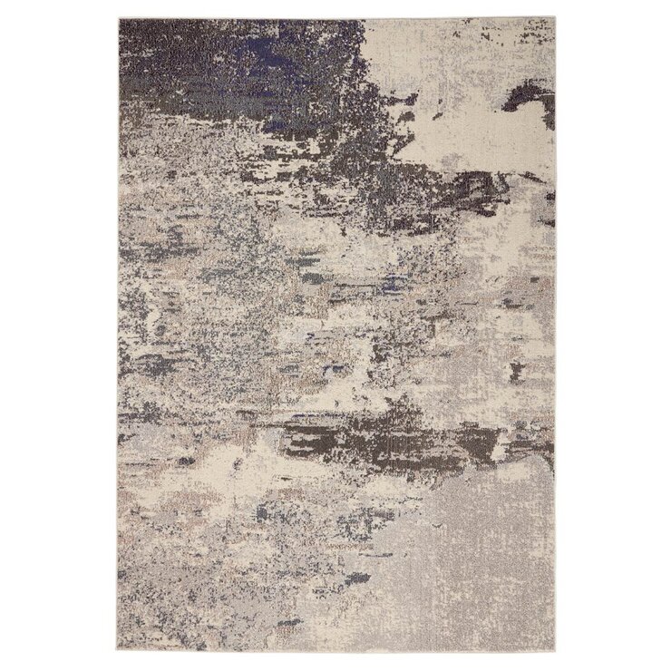 Noursion Celestial Ivory Grey Rug