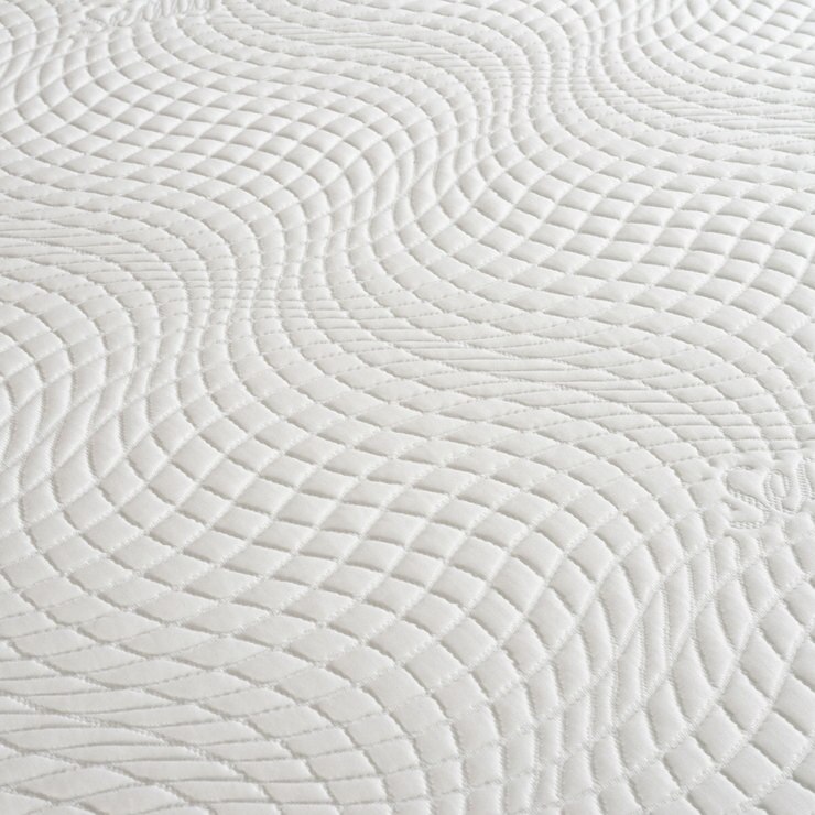 Sealy Posturepedic Innerspring Geltex Mattress & Pebble Grey Divan in 4