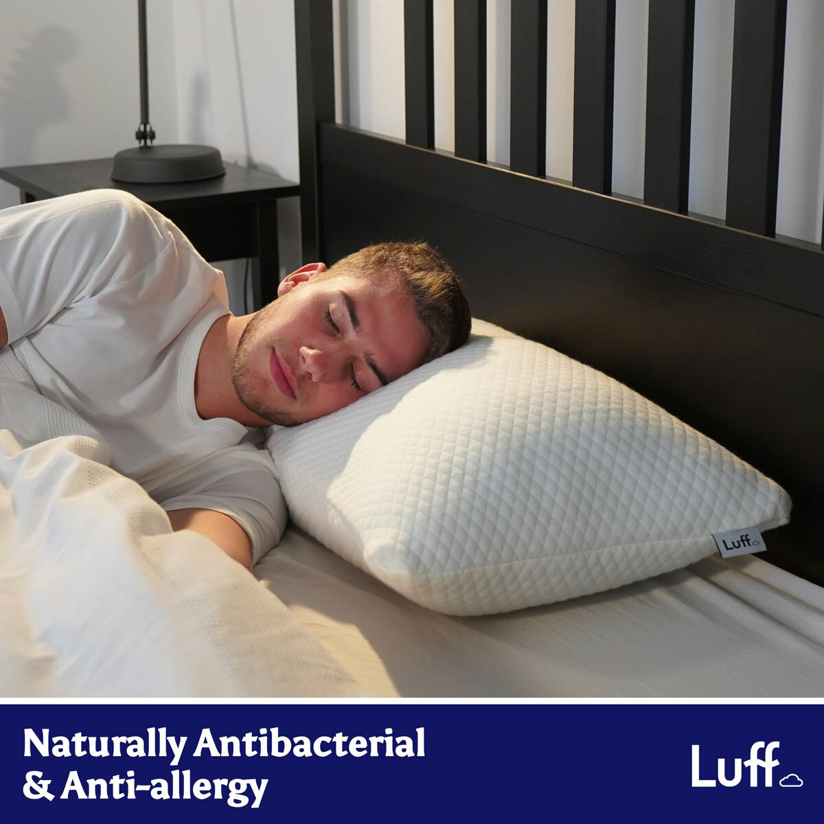 Luff Luxury Bamboo Memory Foam Pillow 3