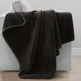 Coco Plush Throw in Grey, 152 x 177 cm Coco Plush Throw in Grey, 152 x 177 cm