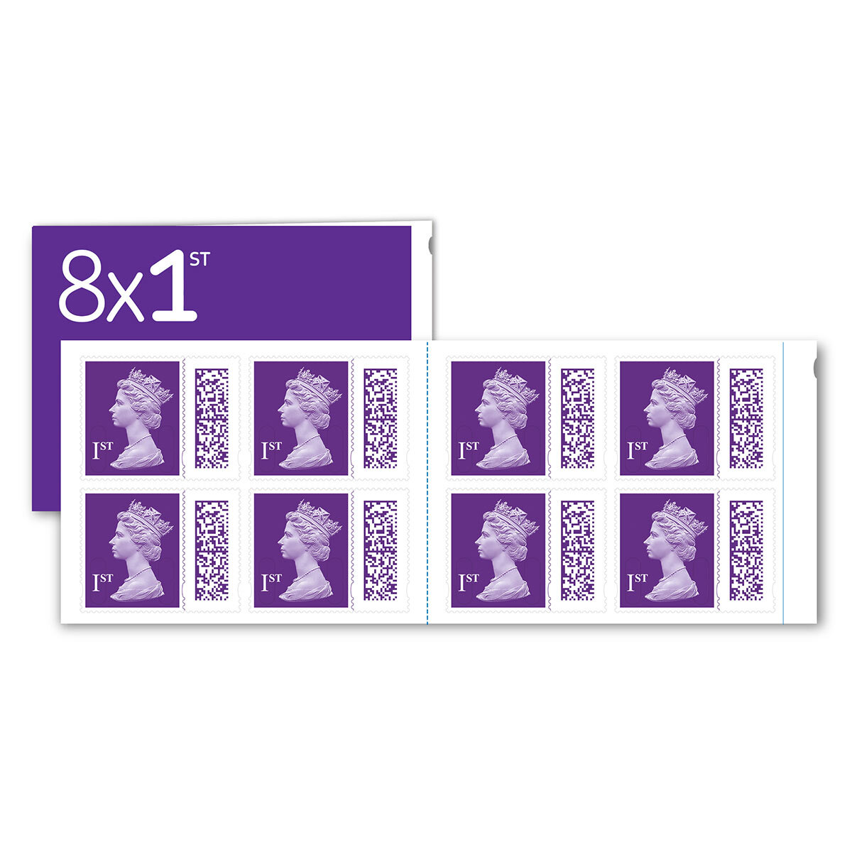 Buy Royal Mail 1st Class 8x8 Small Stamps Book Image at Costco.co.uk